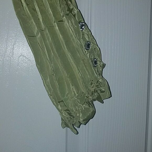 MSK Petite crinkle top. Sz. PL NWOT - Picture 3 of 5